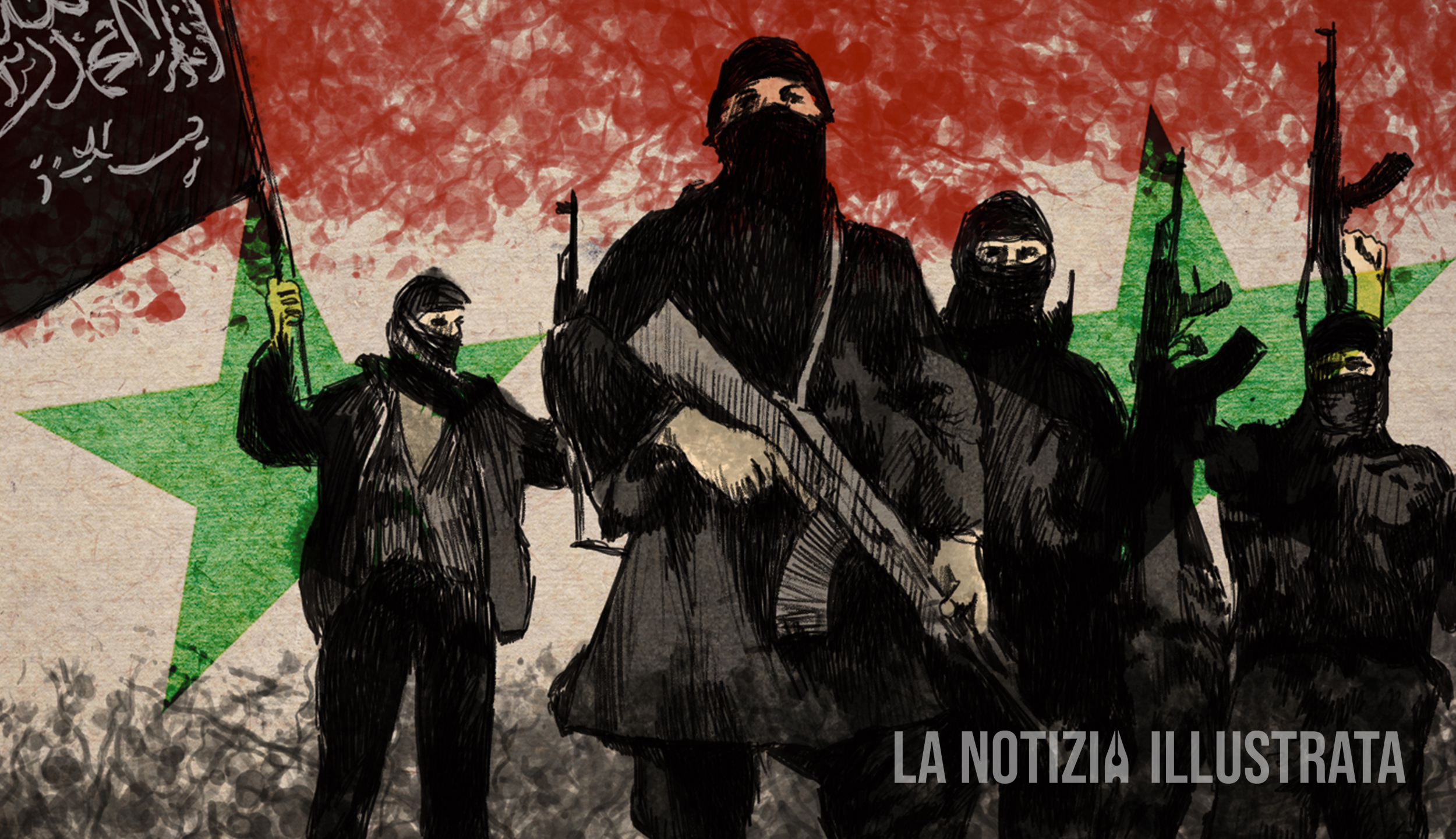 I ribelli jihadisti si prendono la Siria.